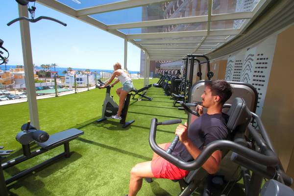 Salle de sport Hôtel HL Suite Nardos Gran Canaria