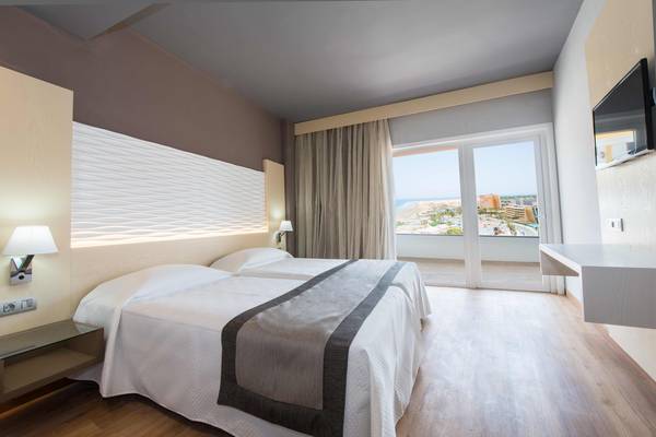 Chambre Double Vue Sur la Mer Hôtel HL Suitehotel Playa del Ingles**** en Gran Canaria Chambre Double Vue Sur la Mer Hôtel HL Suitehotel Playa del Ingles**** en Gran Canaria