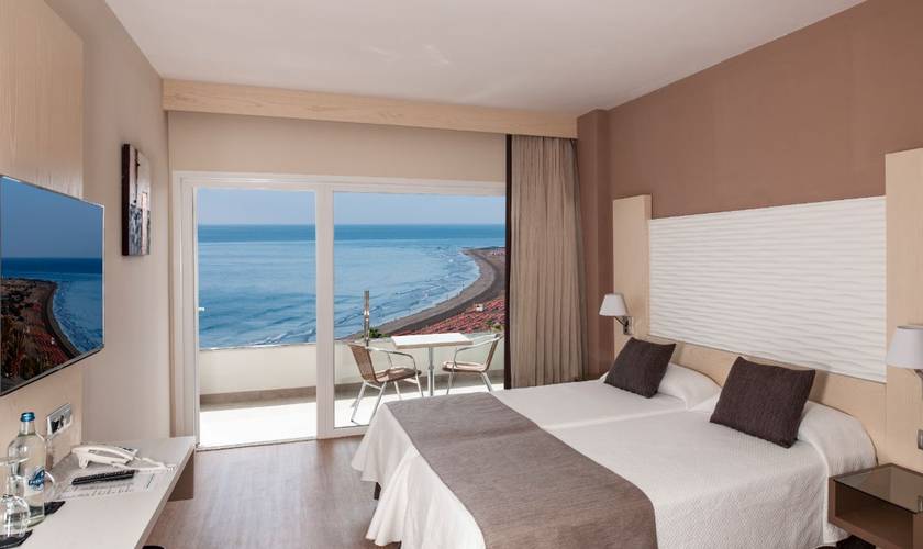 Chambre double  vue sur la mer Hôtel HL Suitehotel Playa del Ingles**** Gran Canaria