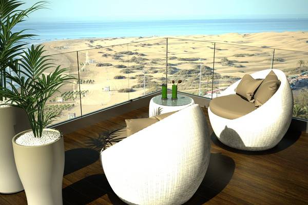 Terrasse hôtel hl suitehotel playa del ingles**** gran canaria Terrasse hôtel hl suitehotel playa del ingles**** gran canaria