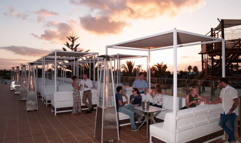 Terrasse Hôtel HL Río Playa Blanca**** Lanzarote