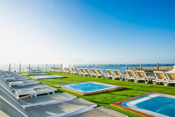 Terrasse Hôtel HL Suitehotel Playa del Ingles**** Gran Canaria