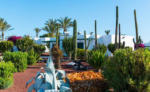 JARDINS Hôtel HL Club Playa Blanca**** en Lanzarote