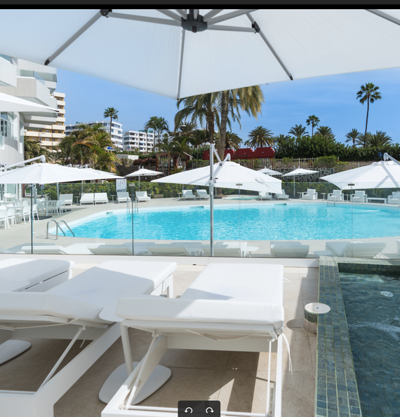 Terrasse solarium Hôtel HL Rondo**** Gran Canaria Terrasse solarium Hôtel HL Rondo**** Gran Canaria
